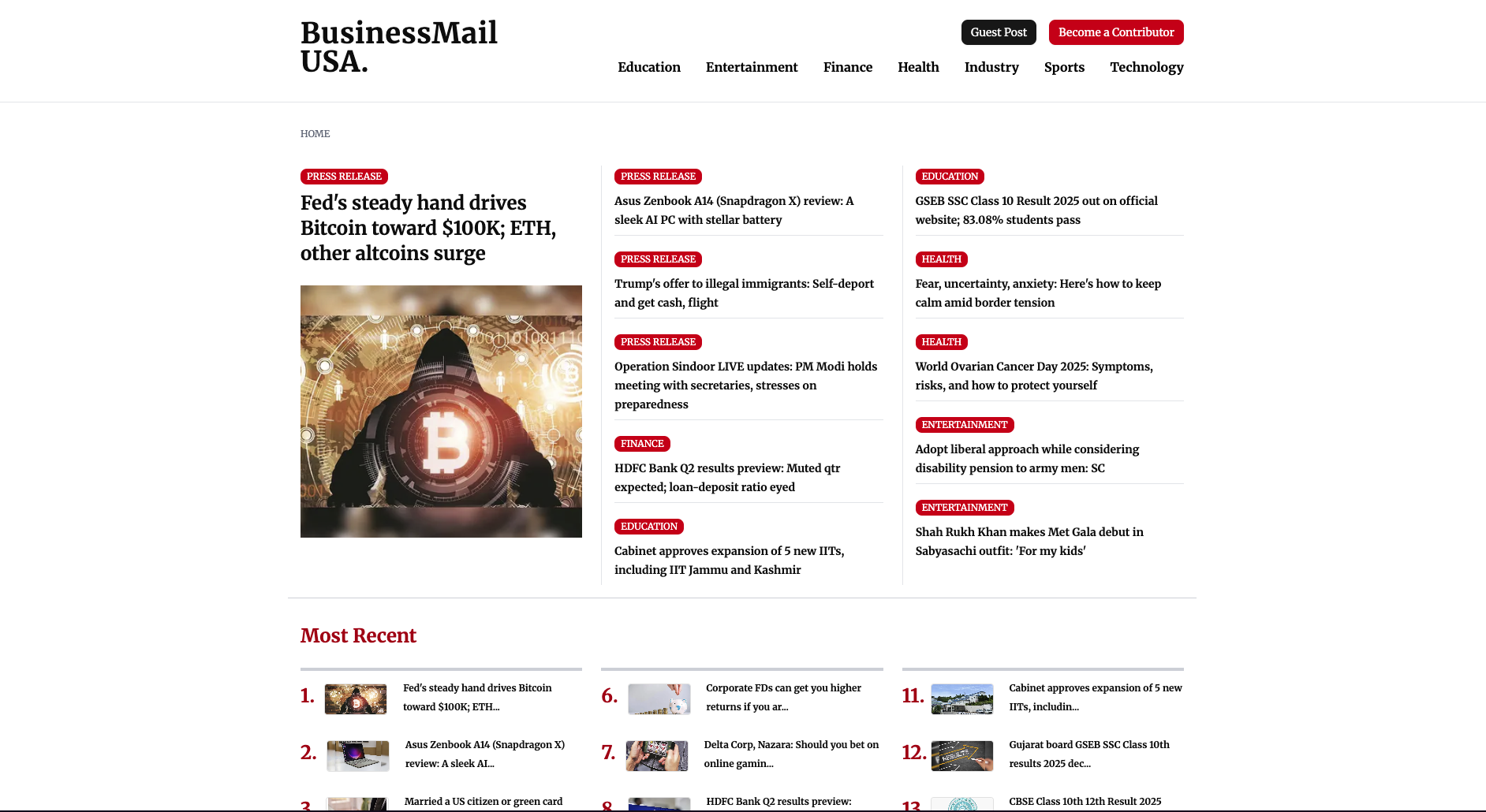 Business Mail USA (News Portal)